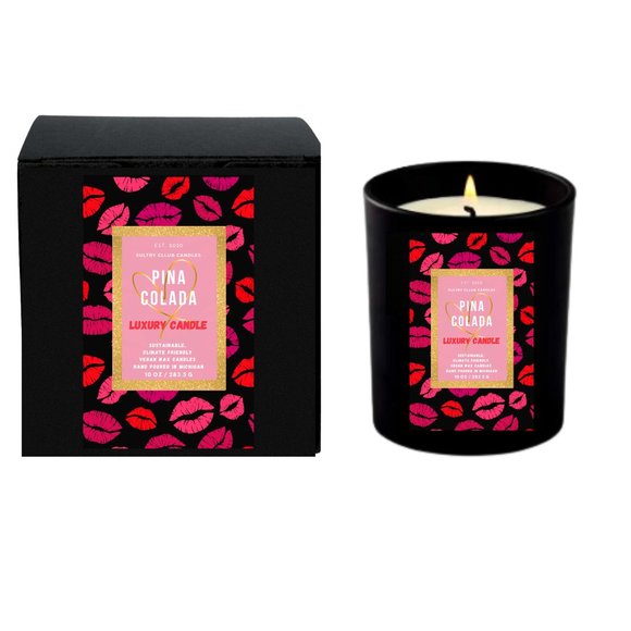 PINA COLADA LUXURY CANDLE - Picture 2 of 2